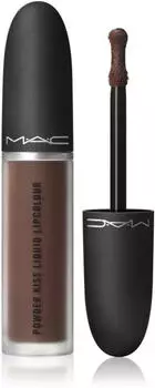 MAC Powder Kiss Liquid Lipcolour (5ml) Chestnut