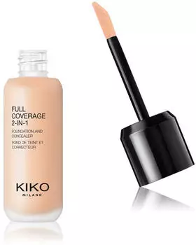 Kiko Full Coverage 2-in-1 (25ml) Warm Rose 01