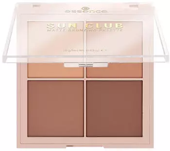 Essence Sun Club Matte Bronzing Palette (18g) 10 Better Than Vacation Tan