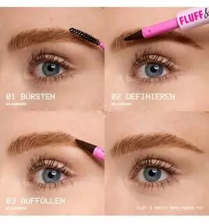 NYX Fluff & Snatch! (1g) Espresso