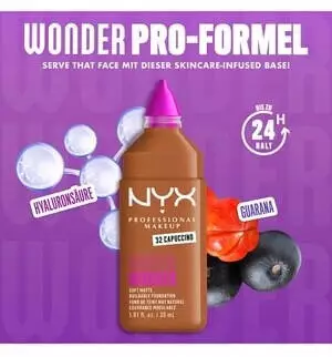 NYX Make &lsquo;Em Wonder (30ml) 32 Cappuccino