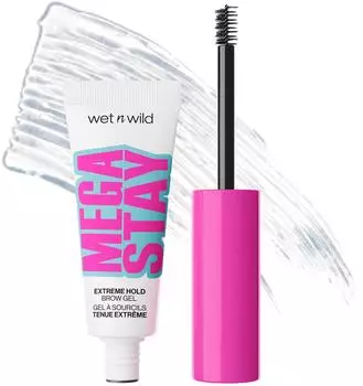 wet n wild Mega Stay Extreme Hold Brow Gel (6ml) Clear