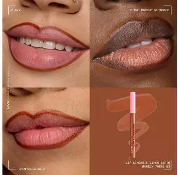 NYX Lip Lingerie Lip Liner Stain (1ml) 06 Up to No Good