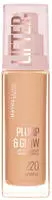MAYBELLINE NEW YORK Foundation LIFTER PLUMP AND GLOW FOUNDATION, verleiht sofort