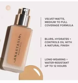 Anastasia Beverly Hills Impeccable Blurring Second Skin Matte Foundation (35ml) 1.5WP