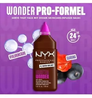 NYX Make &lsquo;Em Wonder (30ml) 41 Warm Walnut