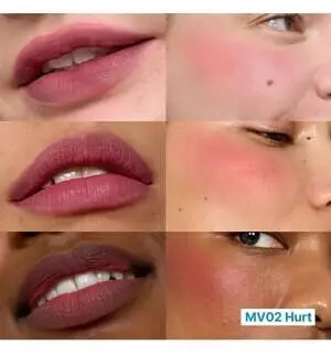 FWEE Lip & Cheek Blurry Pudding Pot Cold hearted Moment (5g) MV02 Hurt