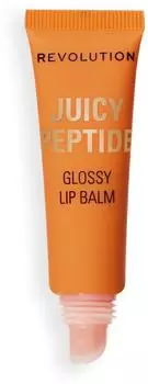 Revolution Juicy Peptide Lip Balm (8ml) Peach Bellini Orange