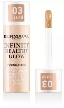 Dermacol Infinity Healthy Glow Flüssiges Make-Up LSF 10 Farbton 04 Bronze 20 g