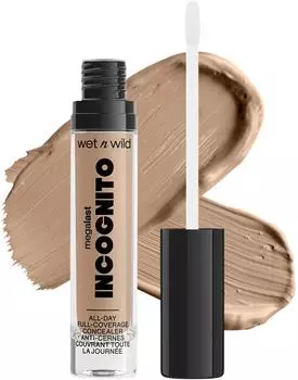 wet n wild Megalast Incognito All-Day Full Coverage Concealer (5.5ml) Medium Golden