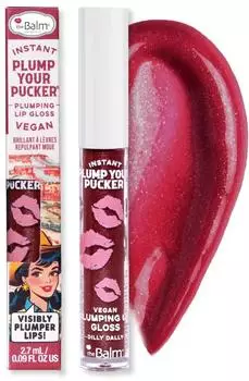 The Balm Plump Your Pucker Lip Gloss (2,7ml) Dilly Dally
