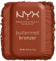 NYX Professional Makeup Buttermelt Bronzer Bronzer Farbton 7.5 Butta Match 5 g,
