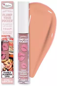 The Balm Plump Your Pucker Lip Gloss (2,7ml) Howdy Honey