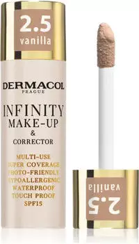 Dermacol Infinity Make-up & Corrector Creme Foundation 20 g 2.5 Vanilla