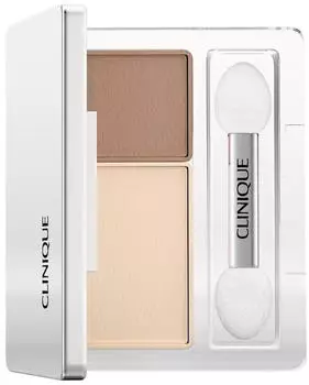 Clinique All About Shadow Duo (2,2g) 04 Ivory Bisque/Bronze Satin