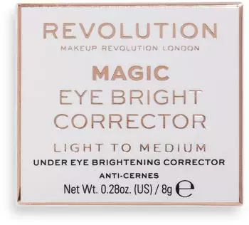 Revolution Magic Eye Bright Corrector Concealer (8g) Light to Medium