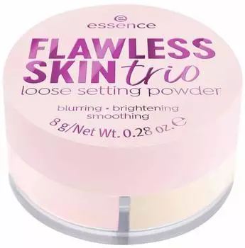 Essence FLAWLESS SKIN Trio Loose Setting Powder (8g) 010