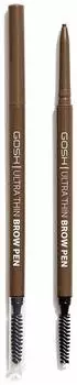Gosh Ultra Thin Brow Pen (1g) grey brown