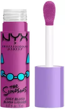 NYX Professional Makeup The Simpsons Saucy Sisters Juicy Blush (8ml) Lavendar Sass