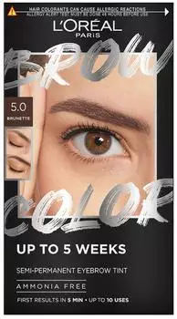 L'Or&eacute;al Brow Color semipermanente Augenbrauenfarbe 5.0 Brunette (QOG-MK-L'O-35973)