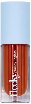 Fleeky Plumpy Lipgloss toffee brown, 5ml