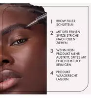 Catrice Feather Brow Filler wasserfester Eyeliner Farbton 020 Medium Brown 0.5...