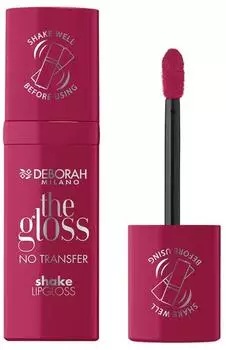 Deborah The Gloss No Transfer Lipgloss, Juicy Red, 4ml (06)
