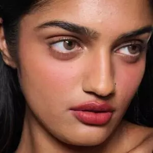 MAC Powder Kiss Lip + Cheek Mousse (5ml) Ruby Boo
