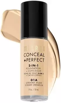 Milani Cosmetic Conceal + Perfect 2in1 (30ml) 01A Creamy Nude