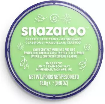Snazaroo Classic Face Paint (18,8g) blassgr&uuml;n