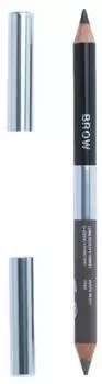 Loni Baur Brow Pencil Duo 02 (0,78g) 02 Braun