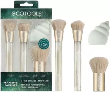 EcoTools Sea Gems Face Set, 4-teilig