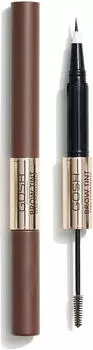 Gosh Brow Tint Semi-Permanent, dunkelbraun, 2,9g (002)