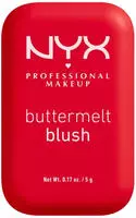 NYX Professional Makeup Buttermelt Blush Puderrouge Farbton Butta Cherry Pop 5 g,