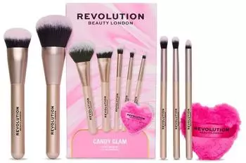 R&ecirc;volution Candy Glam Brush Set