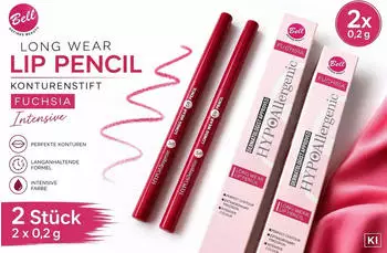 Bell Hypoallergenic Long Wear Stick Lip Pencil Lipliner 0.3 g Nr. 05 Fuchsia