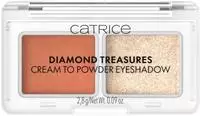 Catrice Diamond Treasures Cream to Powder Eyeshadow 050 Peach Gleam 2.8 g