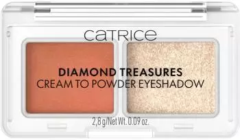 Catrice Diamond Treasures Cream to Powder (2,8g) 050 Peach Gleam