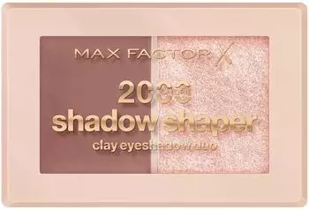 Debenhams Max Factor 2000 Calorie Shadow Shaper Duo (4g) 010 Clay Gleam