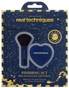 Real Techniques Finishing Act - Brush & Puff Duo