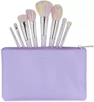 ilū Basic Make-up-Pinsel-Set, 8-teilig, Unicorn Light (87461)
