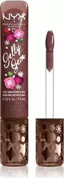 NYX Jelly Gem XMAS Lipgloss 01 cocoa sparkle, 7.5ml