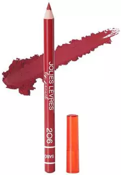 Vivienne Sab&oacute; Jolies L&egrave;vres Lip Liner 206 coral red, 1.4g