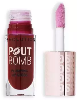 Revolution Beauty Pout Bomb Plumping Lipgloss jelly berry mauve, 4.6ml