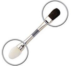 Artdeco Lidschatten-Doppelpinsel