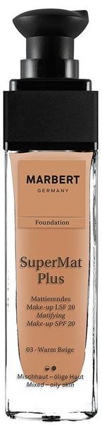 Marbert SuperMat Plus Foundation - 03 Warm Beige (30 ml)
