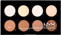 NYX PROFESSIONAL MAKEUP Highlighter "HIGHLIGHT & CONTOUR PRO PALETTE" 3-in-1