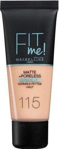 Maybelline Fit me! Matte + Poreless Make-up (30 ml) - 120 Classic Ivory