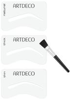 Artdeco Eye Brow Stencils with Brush Applicator