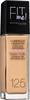 Maybelline New York Maybelline Foundation Fit Me Liquid 125 Nude Beige, LSF 18...